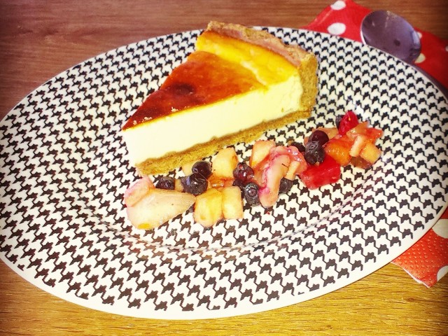 Buckwheat cheesecake