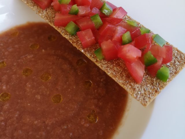 Refreshing gazpacho